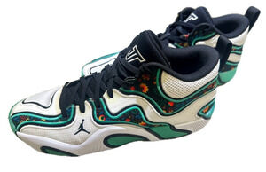 Jordan Tatum 3 Welcome Garden Alternate White Green Floral Men's 10 FZ6598-103